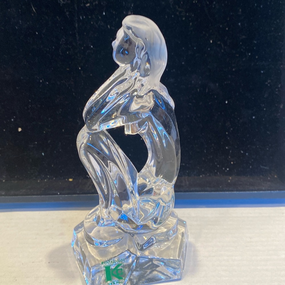 NWOT KC Kristalcolor Crystal Nude Statue